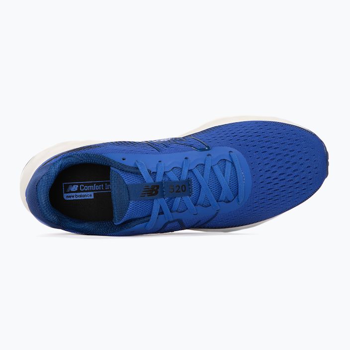 Uomo New Balance 520 v8 scarpe da corsa blu marino 13