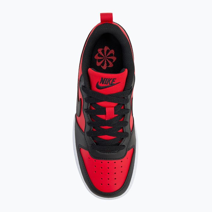 Scarpe Nike Court Borough Low Recraft university red/nero 5