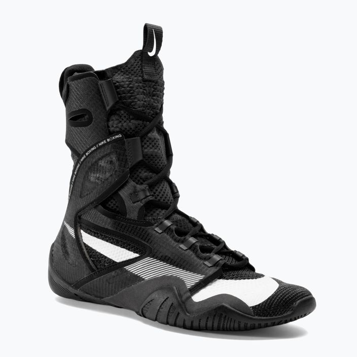 Nike Hyperko 2 nero / bianco fumo grigio scarpe da boxe