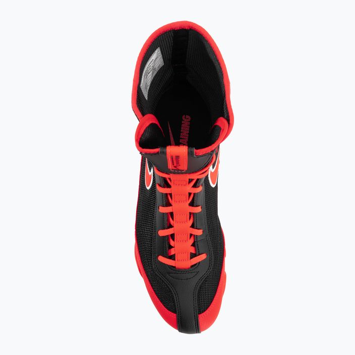 Nike Machomai 2, scarpe da boxe di colore cremisi/bianco/nero 6