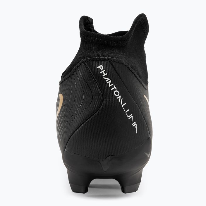 Nike Phantom Luna II Academy FG/MG scarpe da calcio bianco / oro metallico coin / nero 6