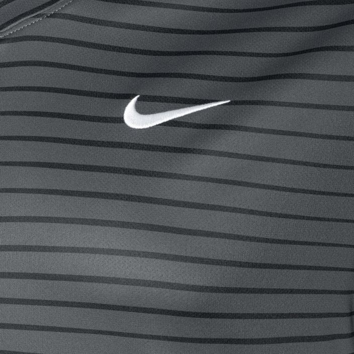 Maglietta da tennis Nike Court Dri-Fit Top Novelty da uomo antracite/bianco 3