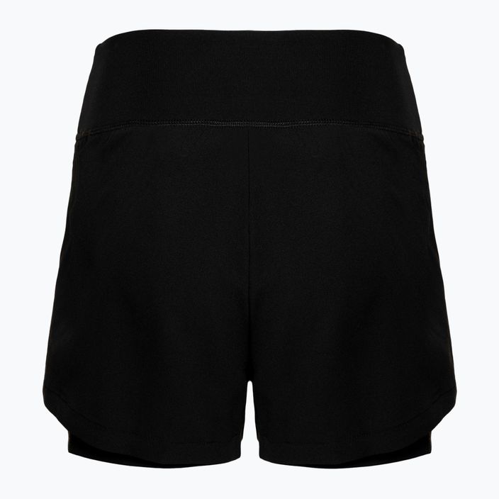 Pantaloncini da tennis Nike Court Dri-Fit Advantage donna nero/bianco 2