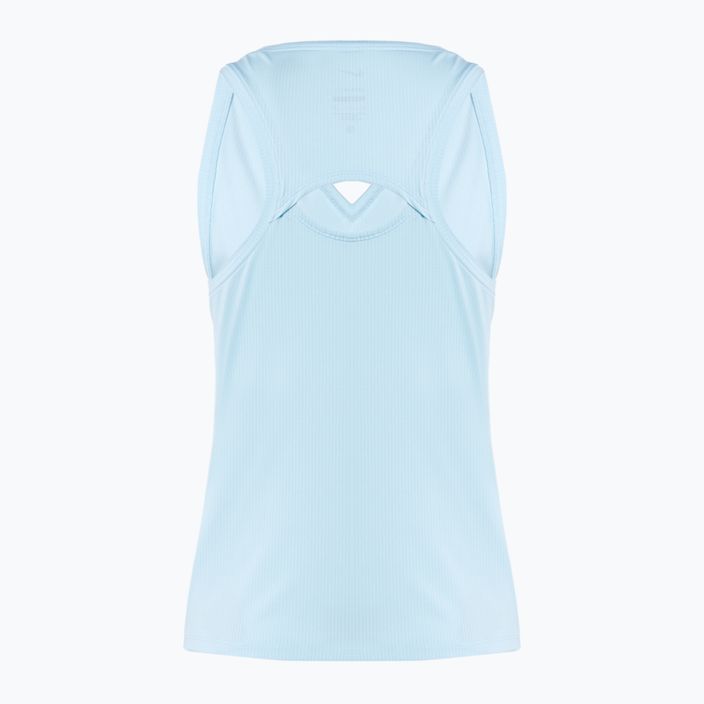 Canotta tennis donna Nike Court Dri-Fit Victory Tank blu ghiacciaio/nero 2