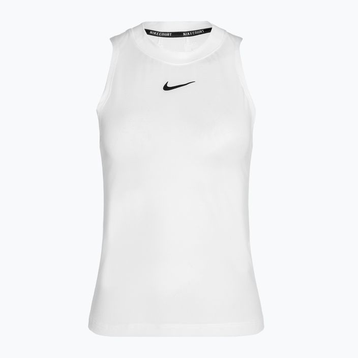 Canotta tennis donna Nike Court Dri-Fit Advantage Tank bianco/nero