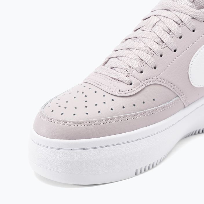 Nike Court Vision Alta, scarpe da donna, platino viola/bianco 7