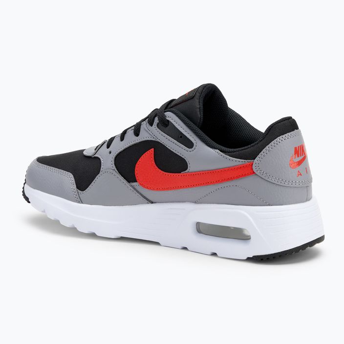 Scarpe da uomo Nike Air Max SC nero/grigio cemento/rossoicante 3