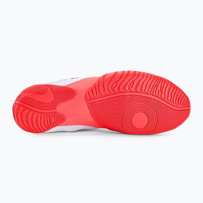 Nike Hyperko 2 bianco/cremisi/nero scarpe da boxe 5