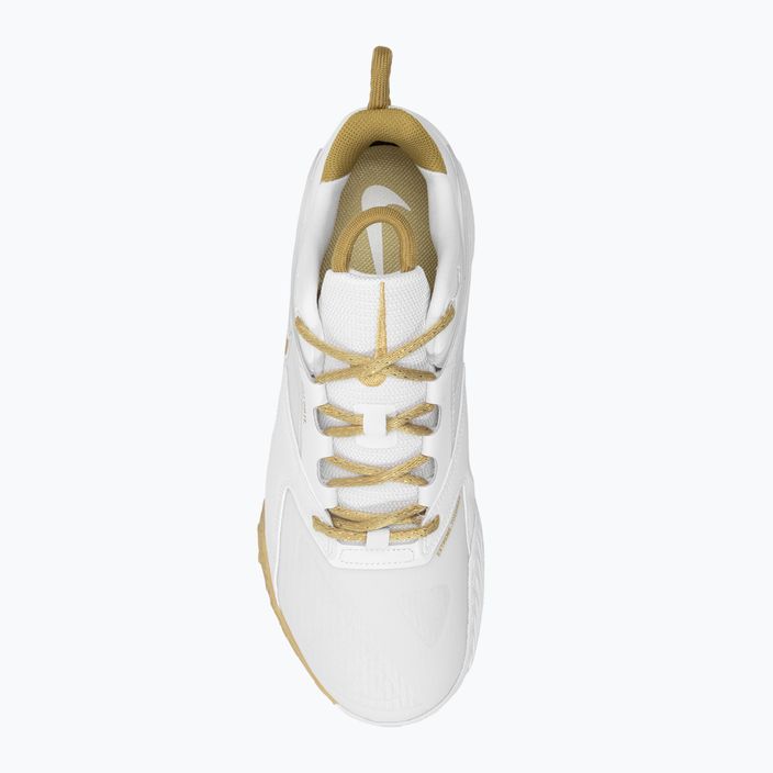 Nike Zoom Hyperace 3 pallavolo scarpe bianco/mtlc oro-photon polvere 5