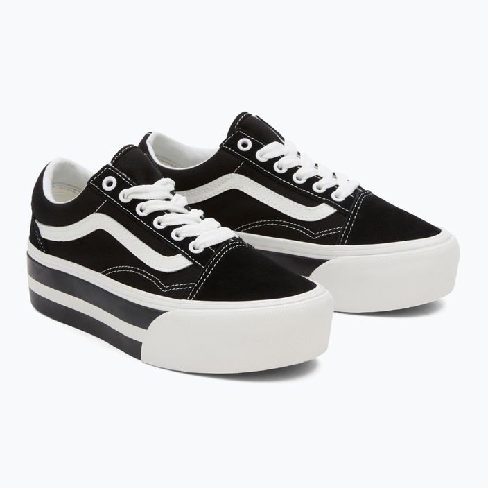 Scarpe Vans Old Skool Stackform bianco/nero 8