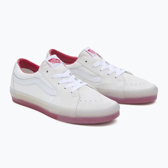 Scarpe Vans SK8-Low bianco/rosso 8