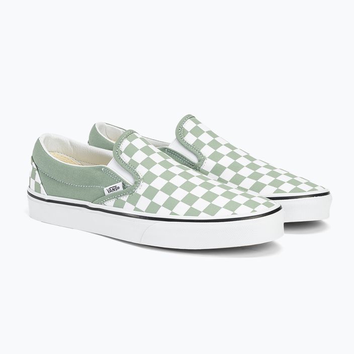 Scarpa Vans Classic Slip-On verde iceberg 4