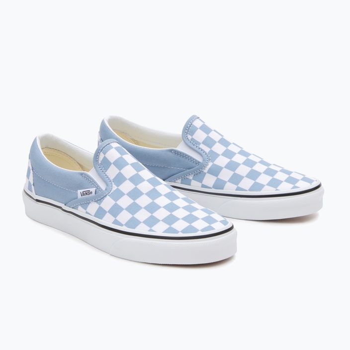 Scarpe Vans Classic Slip-On blu polvere 8