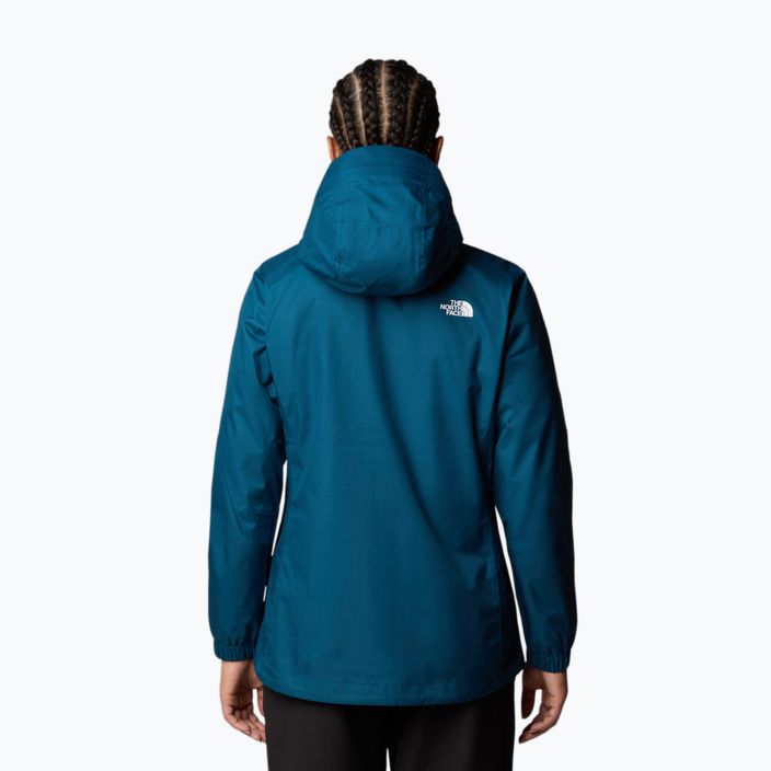 Giacca antipioggia da donna The North Face Quest midinight petrol 3