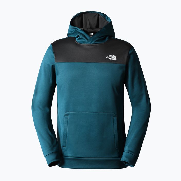 Felpa uomo The North Face Reaxion Fleece P/O Hoodie midnight petrol dark heather 4