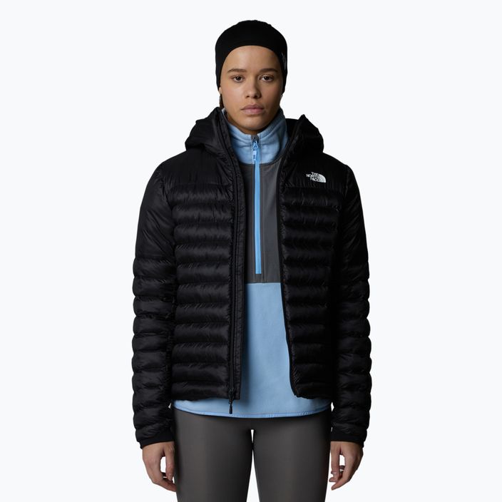 Piumino da donna The North Face Terra Peak Hoodie nero 4