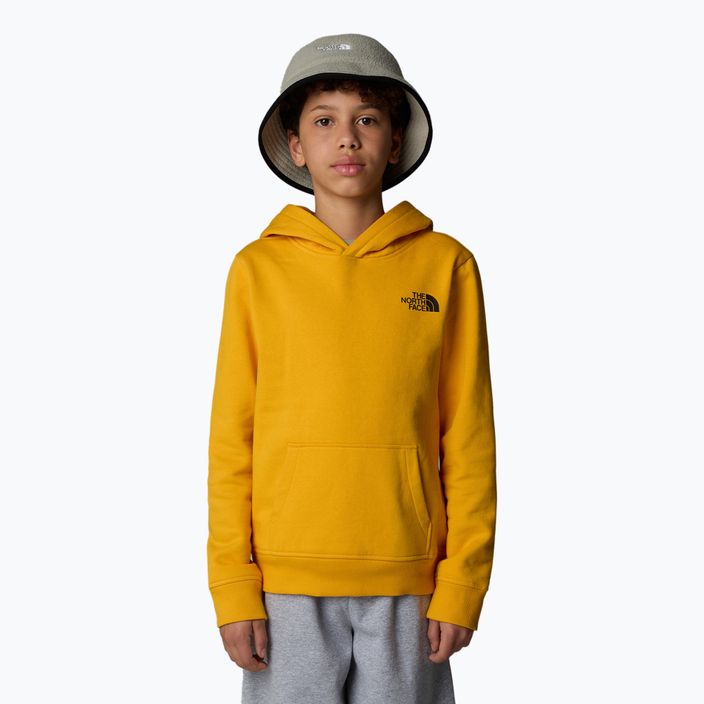 Felpa da bambino The North Face Teen Redbox Regular P/O summit gold