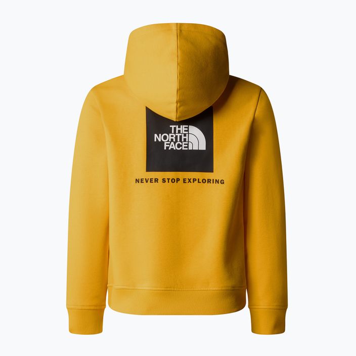 Felpa da bambino The North Face Teen Redbox Regular P/O summit gold 4