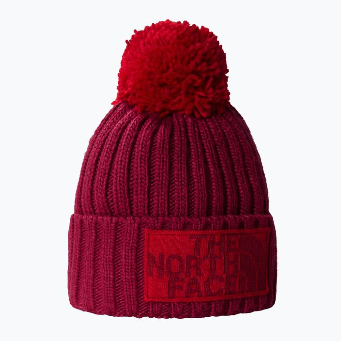 Berretto invernale da uomo The North Face Heritage Ski Tuke barbabietola/rosso