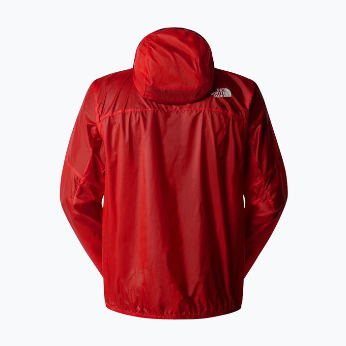 Giacca a vento da uomo The North Face Windstream Shell rosso ad alto rischio 6