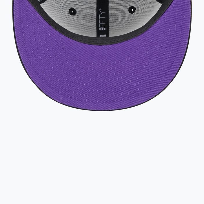Cappello New Era Split Logo 9Fifty Los Angeles Lakers nero 5