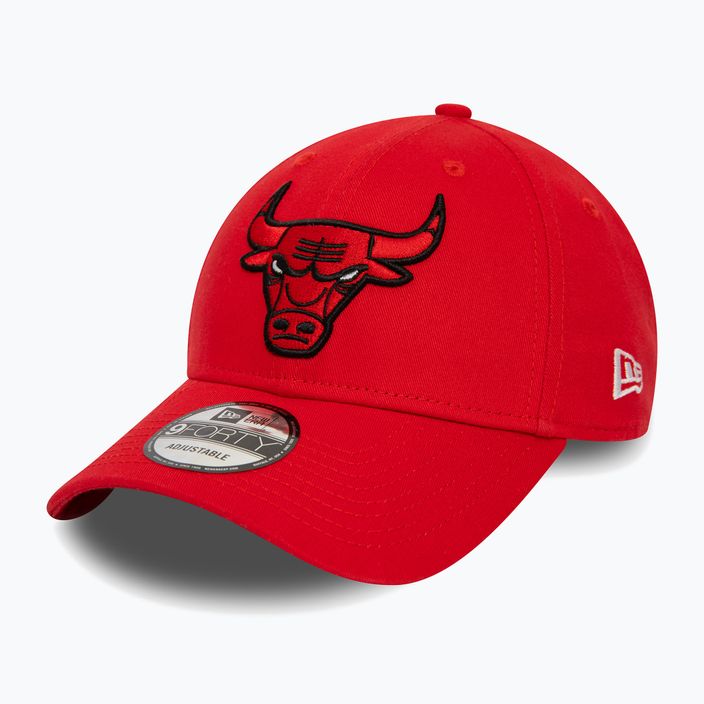 Cappello da baseball New Era Side Patch 9Forty Chicago Bulls uomo rosso