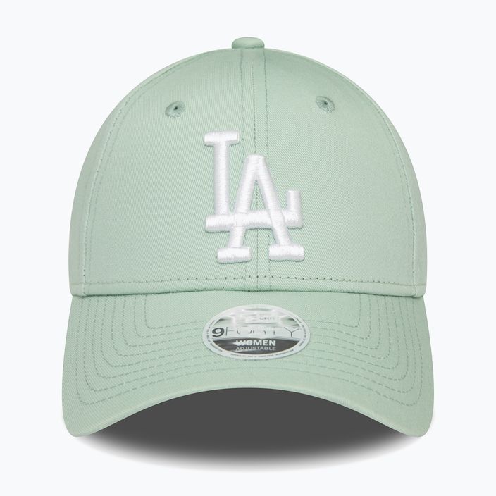 Cappello da baseball New Era League Essential 9Forty Los Angeles Dodgers verde da donna 2