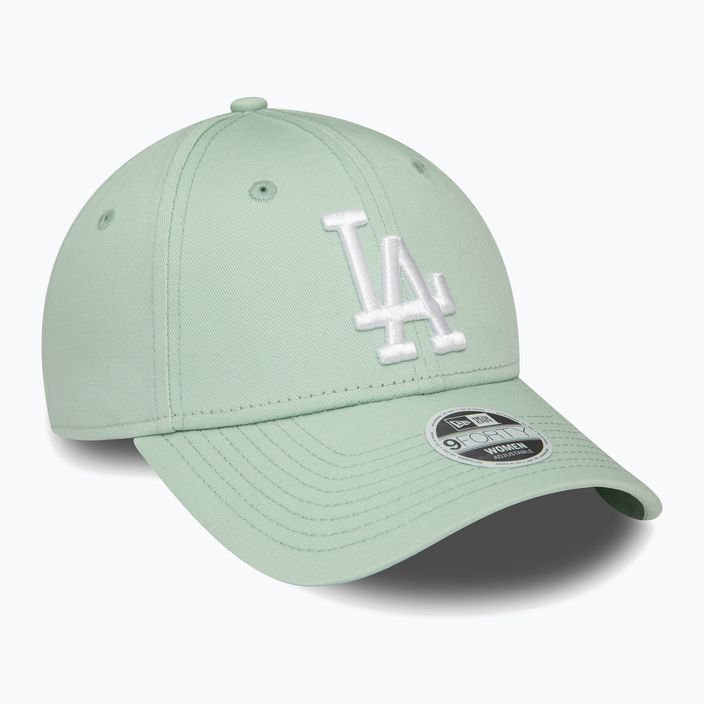 Cappello da baseball New Era League Essential 9Forty Los Angeles Dodgers verde da donna 3