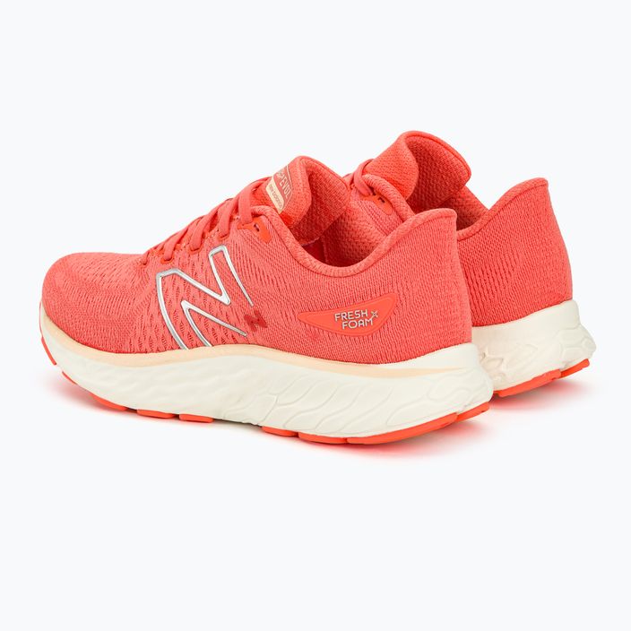 Scarpe da corsa da donna New Balance Fresh Foam X Evoz v3 rosso golfo 3