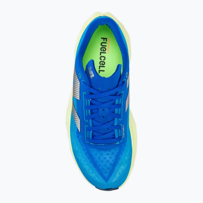 New Balance FuelCell Rebel v4 scarpe da corsa da uomo blu oasis 5