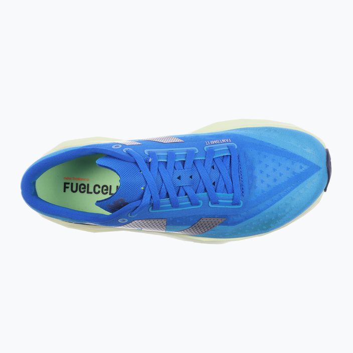 New Balance FuelCell Rebel v4 scarpe da corsa da uomo blu oasis 10