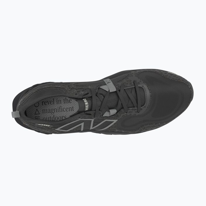 New Balance Fresh Foam X Hierro v8 Wide nero scarpe da corsa da uomo 11