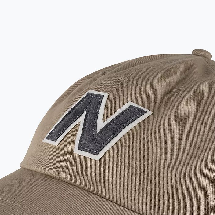 Cappello da baseball New Balance V990 Block N Curved Brim stone ware 3