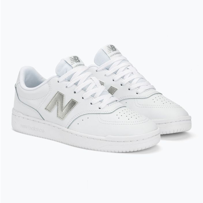 Scarpe da donna New Balance BBW80 bianco/argento 4