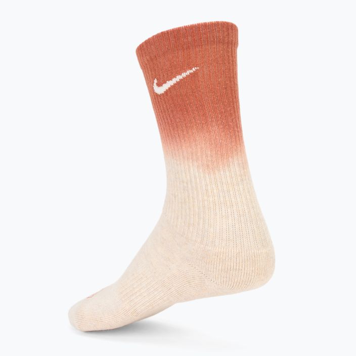 Calzini Nike Everyday Plus 2 paia multicolore/arancio 6