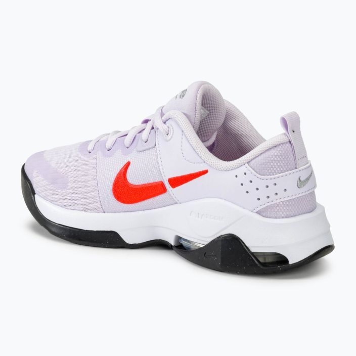 Nike Zoom Bella 6 scarpe da donna appena uva / nero / bianco / brifght crimson 3