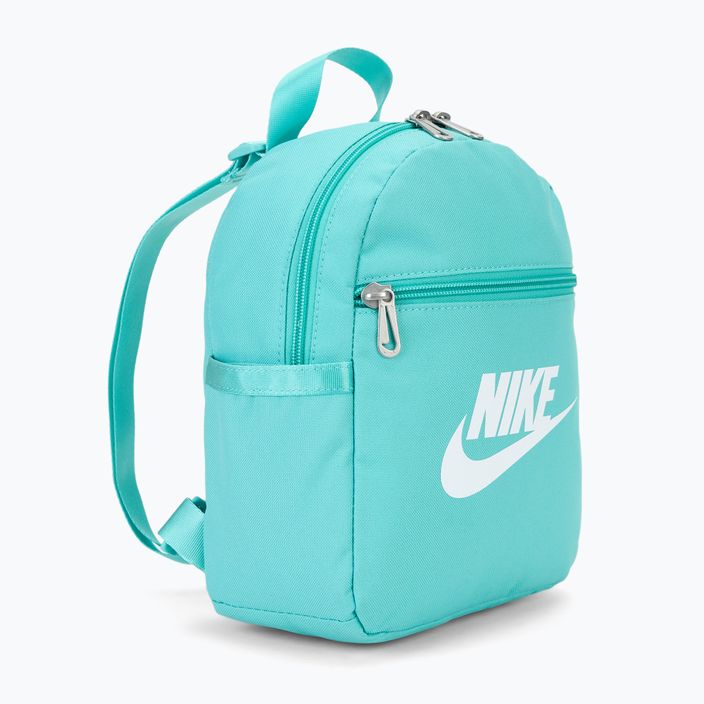 Zaino donna Nike Sportswear Futura 365 Mini 6 l verde frost / verde frost / bianco 2