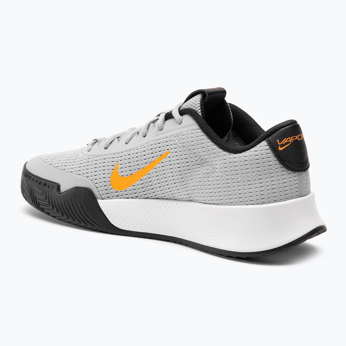 Scarpe da tennis da uomo Nike Court Vapor Lite 2 Clay lupo grigio/laser brange/nero 3