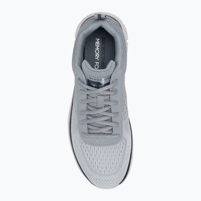 SKECHERS Track Ripkent scarpe da uomo grigio chiaro 5