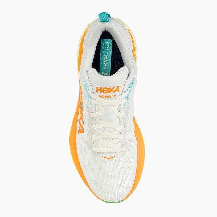 HOKA scarpe da corsa da uomo Bondi 8 blanc de blanc/solar 5