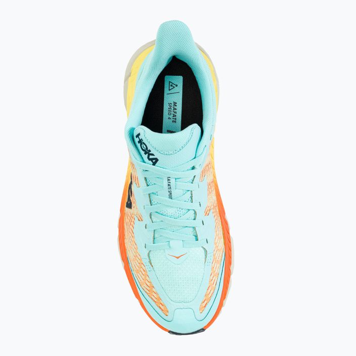 Scarpe da corsa da donna HOKA Mafate Speed 4 senza nuvole/sherbet 5