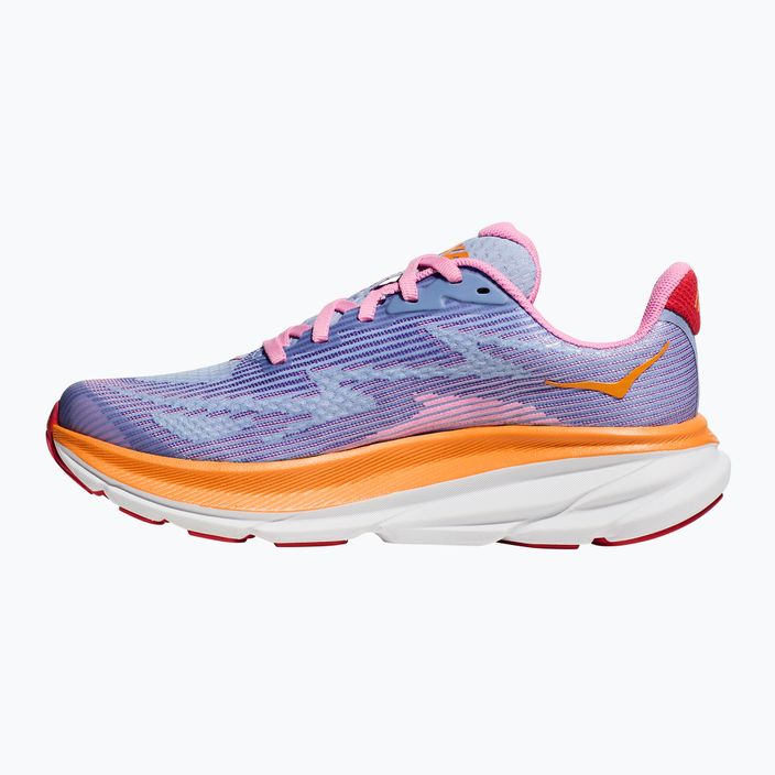 HOKA Clifton 9 scarpe da corsa per bambini peonia/miraggio 10