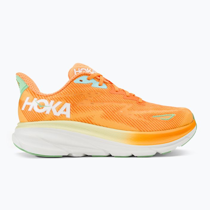 Scarpe da corsa da uomo HOKA Clifton 9 Wide solar flare/sherbet 2