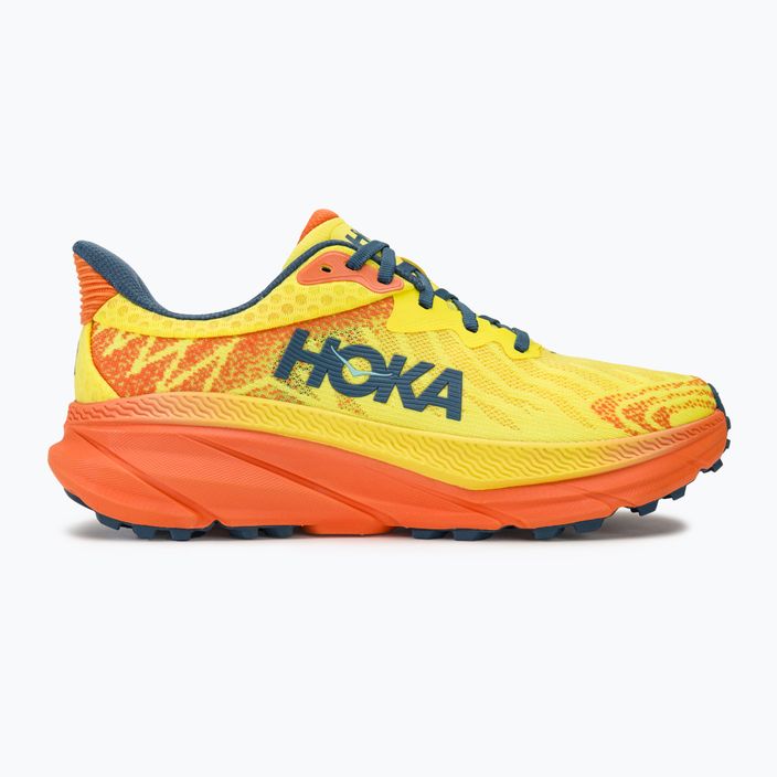 Scarpe da corsa HOKA Challenger ATR 7 lemonade/squash da uomo 2