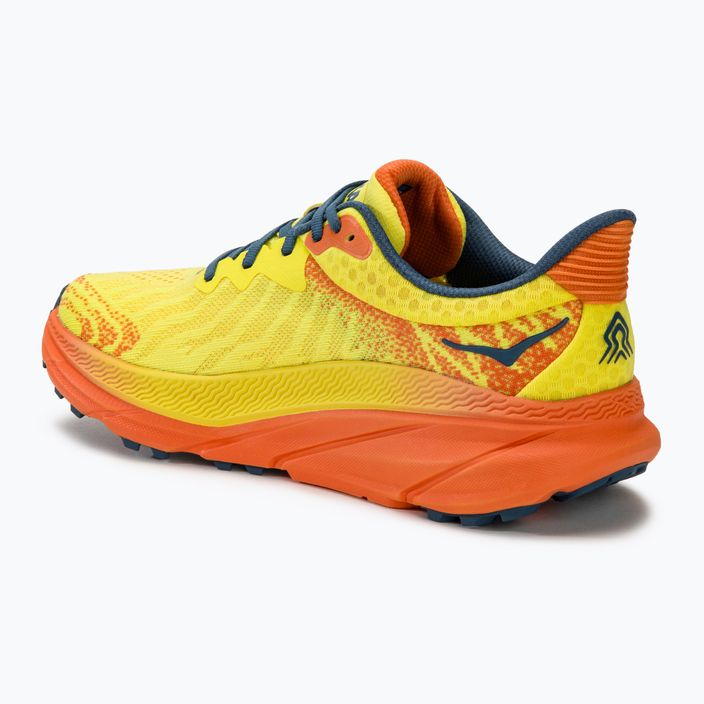 Scarpe da corsa HOKA Challenger ATR 7 lemonade/squash da uomo 3