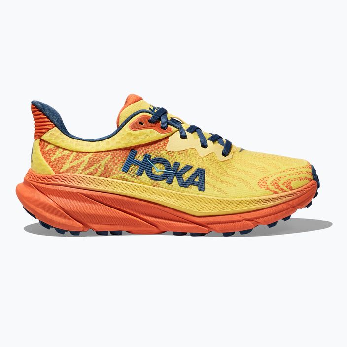 Scarpe da corsa HOKA Challenger ATR 7 lemonade/squash da uomo 8