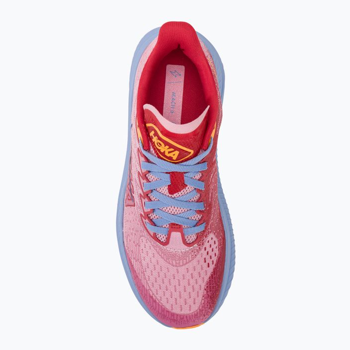 HOKA Mach 6 scarpe da corsa per bambini peonia/ceraso 5