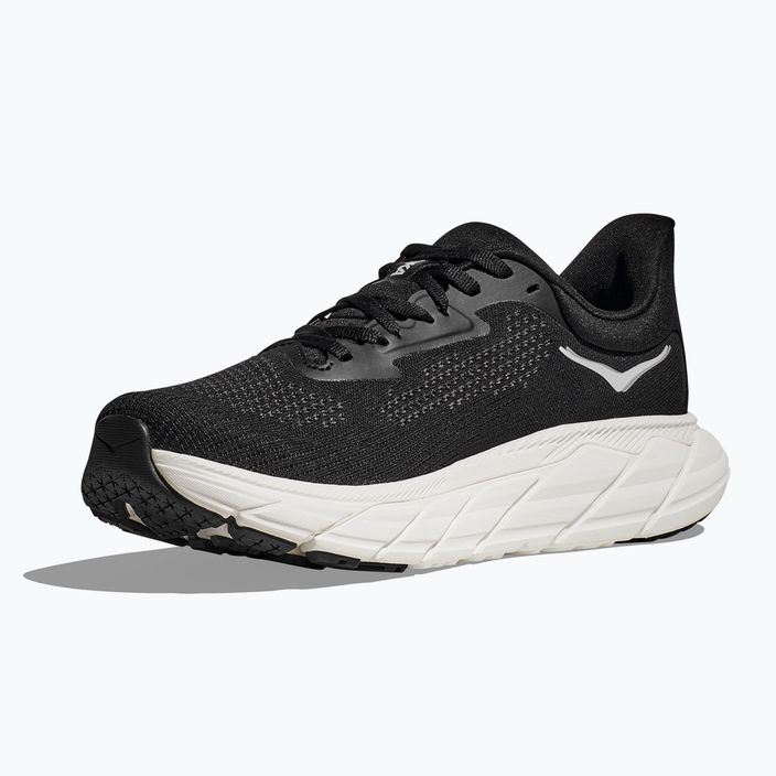 Scarpe da corsa da donna HOKA Arahi 7 nero/bianco 12