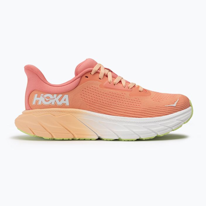 Scarpe da corsa da donna HOKA Arahi 7 papaya/corallo 2