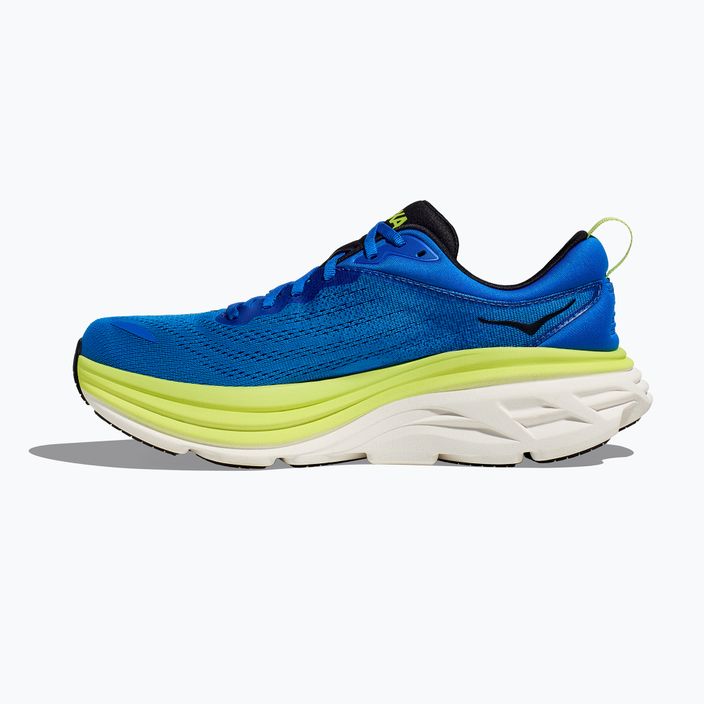 HOKA Bondi 8, scarpe da corsa da uomo in cobalto elettrico/lattuga 3